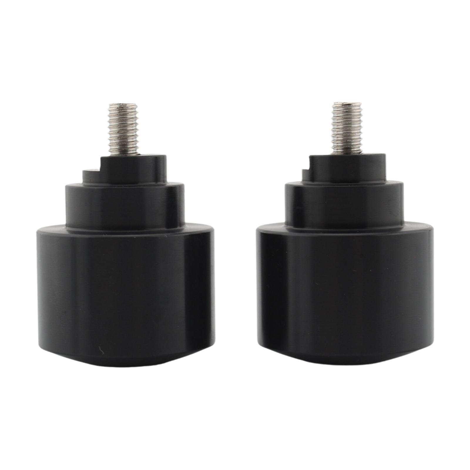 Ioensy - 2 Tapones De Repuesto Para Manillar De Motocicleta Para Honda Cb 559 1987-2007, Color Negro