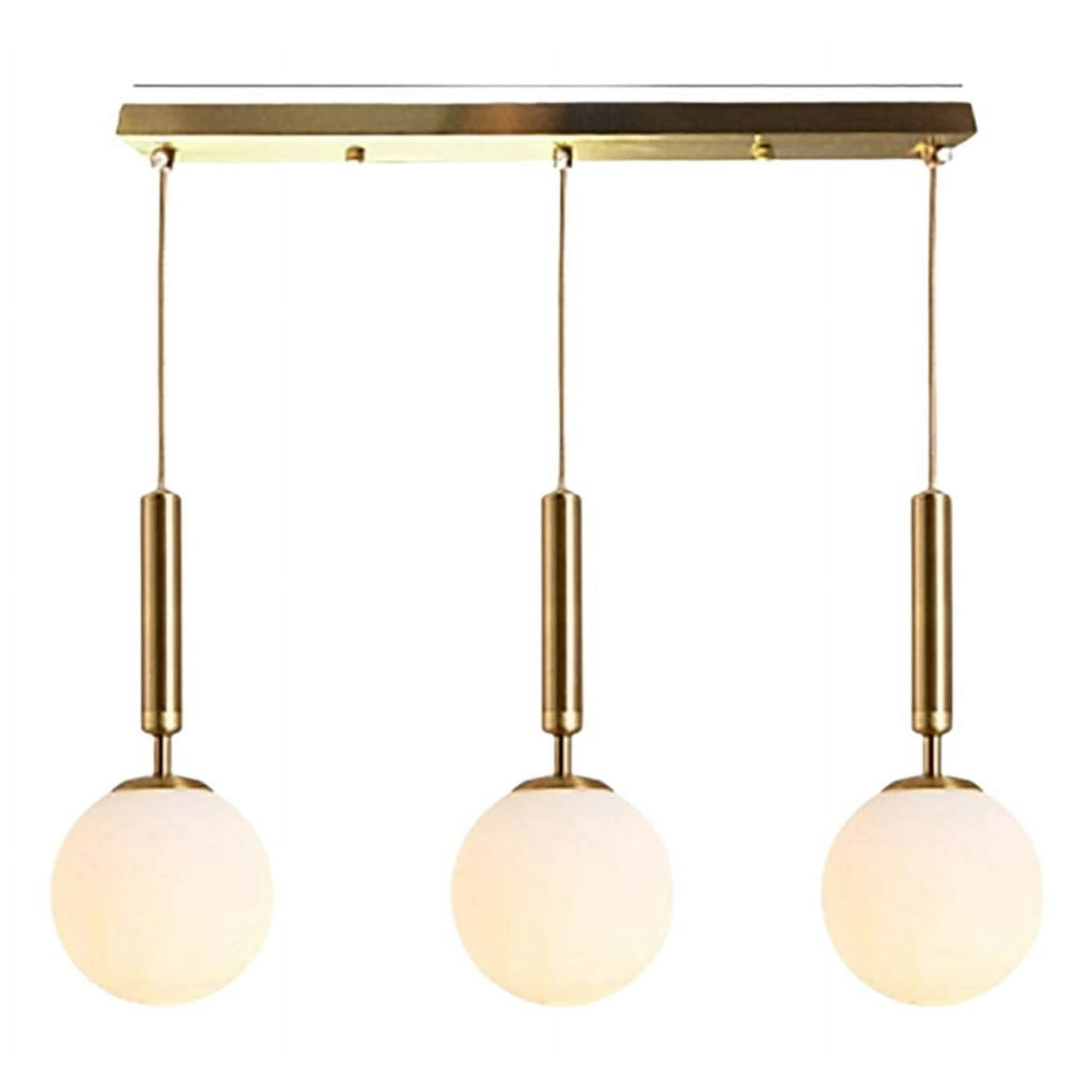 Genérico - Lampara Colgante Globo Cristal Moderno Cocina Hogar Lau