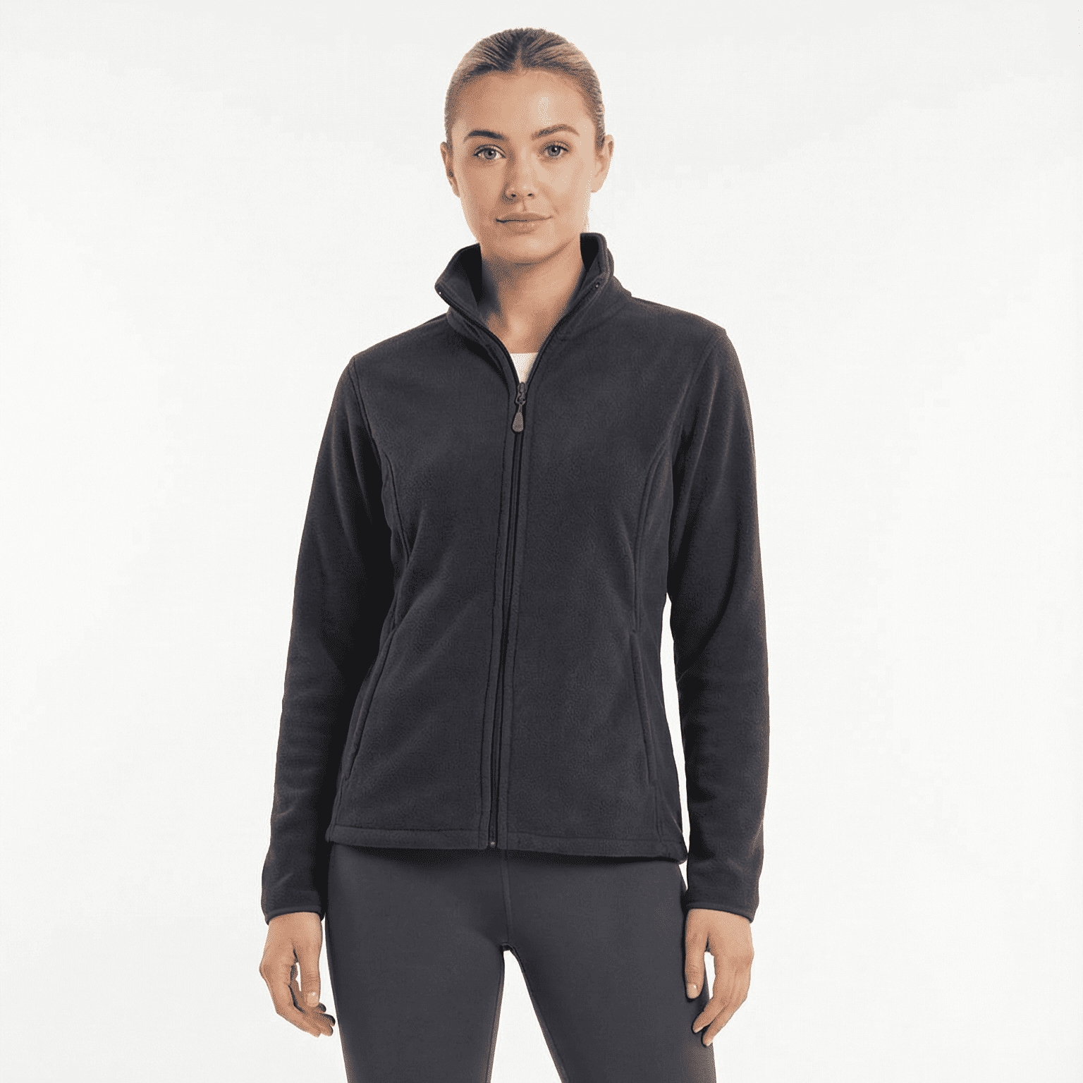 T-world - Micropolar Térmico Mujer Practical Line Trabajo Invierno Gris Oscuro