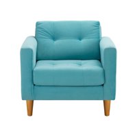 Bodevir - Sofa Retro 1C Felpa 04 Turquesa