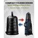 thumbnail image 5 of Bolsa de viaje de golf OutdoorMaster Airlines con ruedas, funda rígida azul, 5 of 7