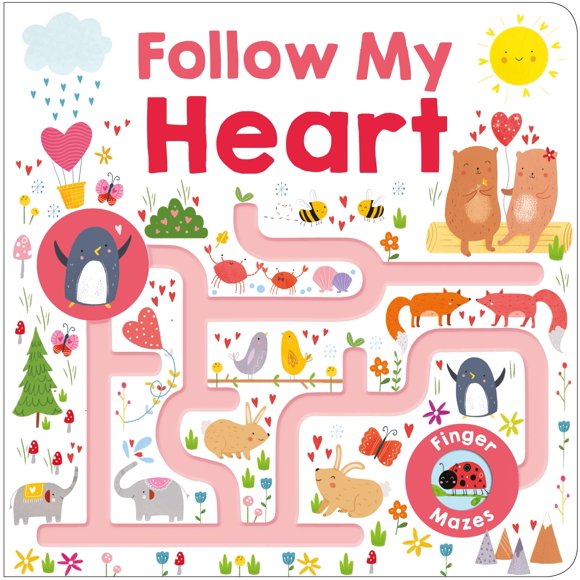 Libro de Laberintos Follow My Heart – Priddy Books US