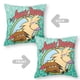 thumbnail image 2 of Los Castores Cascarrabias Fundas de almohada de terciopelo con tema, regalos de funda de almohada, decoración para el hogar, cojín de lanzar, regalo de cumpleaños para fans y parejas.61*61cm., 2 of 6