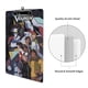 thumbnail image 3 of Voltron: Defensor Legendario Portapapeles de acrílico A4, tamaño carta estándar, carpeta con clip 31.8x 21.5CM para estudiantes, profesores y oficina, 3 of 6