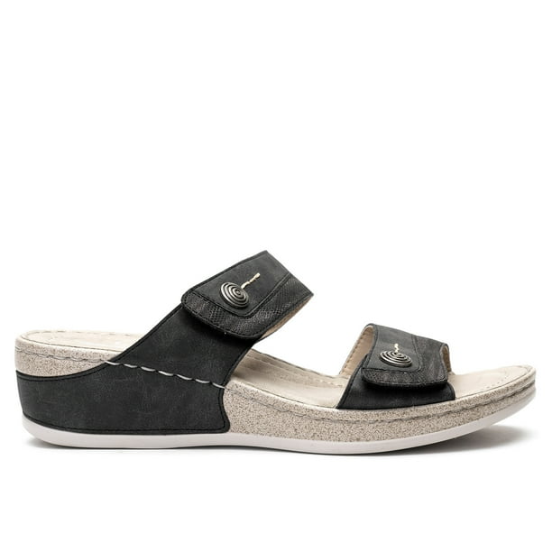 Sandalia Mujer Negro Mireia Chinitown Lider