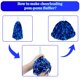 thumbnail image 4 of Pompones Cheerleading CUGBO, 24 unidades, lámina metálica, color azul, 4 of 7