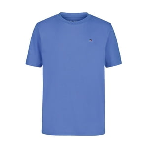 Camiseta Tommy Hilfiger Para Niños, Manga Corta, Cuello Redondo, 10-12 Años