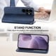 thumbnail image 5 of Funda Tipo Billetera para Realme 16 Cover 2 en 1 Desmontable con Ranuras para Tarjetas y Ventana de Foto, Soporte y Correa de Muñeca Rojo, 5 of 6