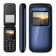 thumbnail image 1 of Telefono Senior Adulto Mayor Tipo Almeja 4G Azul, 1 of 6