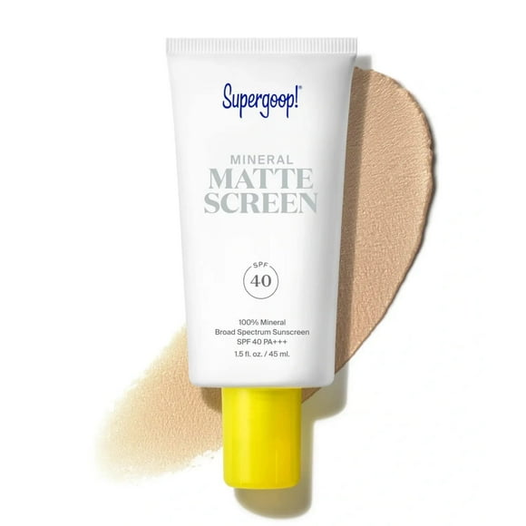 Protector solar Supergoop! Pantalla Mineral Mattescreen SPF 40 45 ml