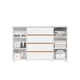 thumbnail image 2 of Cómoda Evidenza Light 2 Puertas 4 Cajones Blanco, 2 of 5