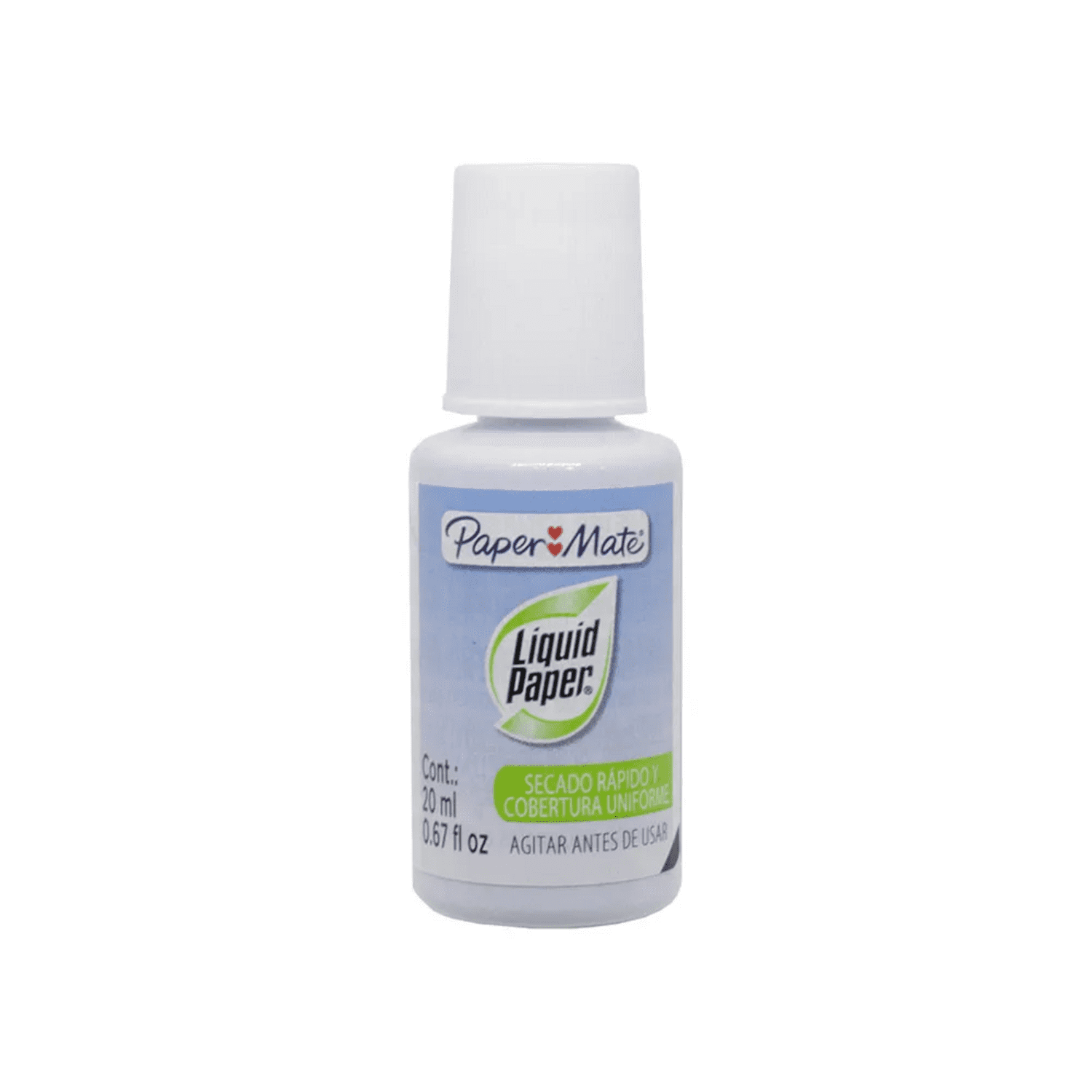 Papermate - Liquid Paper Botella 20 Ml Paper Mate Blanco Secado Rápido