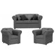 thumbnail image 4 of Juego De Living Amparo Tela Gris Claro, 4 of 5