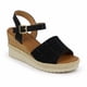 thumbnail image 5 of Sandalia Mujer Casual Negro Taco Medio 019, 5 of 8
