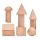 thumbnail image 1 of Bloques Sólidos Geométricos De Madera Juguetes Educativos Para Niños Del Hogar De Guardería, 1 of 5