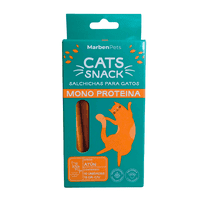 Cats Snack Salchichas Mono Proteína Sabor Atún 150Gr