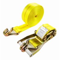 Genérico - Eslinga De Amarre 9Mts Ratchet Limite De Carga 5000 Kg Amarillo