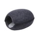 thumbnail image 3 of Cama Cueva Para Gatos De Fieltro, Juguete De Entrenamiento Para Gatos, Casa Para Gatos Para Jugar En Interiores, Gris Oscuro, 3 of 5