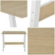 thumbnail image 4 of Escritorio 100x58x75cm Blanco Y Oak, 4 of 7