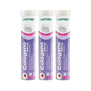 Nutrazul - Colageno Marino Hidrolizado 1000 Mg-Pack 3