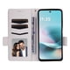 thumbnail image 5 of Funda Cartera para Motolora Moto G67 Power Tapa Flip con Ranuras y Soporte Blanco, 5 of 5