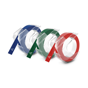 Cinta Pvc Dymo Colores Surtidos 9Mmx3M Blisterx3