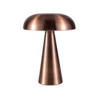 Santú Home & Deco - Lámpara Led De Mesa Recargable Oro Rosa