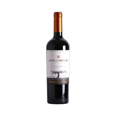 Vino Tinto Carmenere Estrella De Oro Reserva Botella