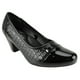 thumbnail image 2 of Zapato New Walk Reptil Shine Negro, 2 of 5