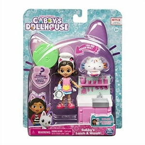 Juego De 2 Figuras De Juguete Gabby'S Dollhouse Lunch And Munch Kitchen