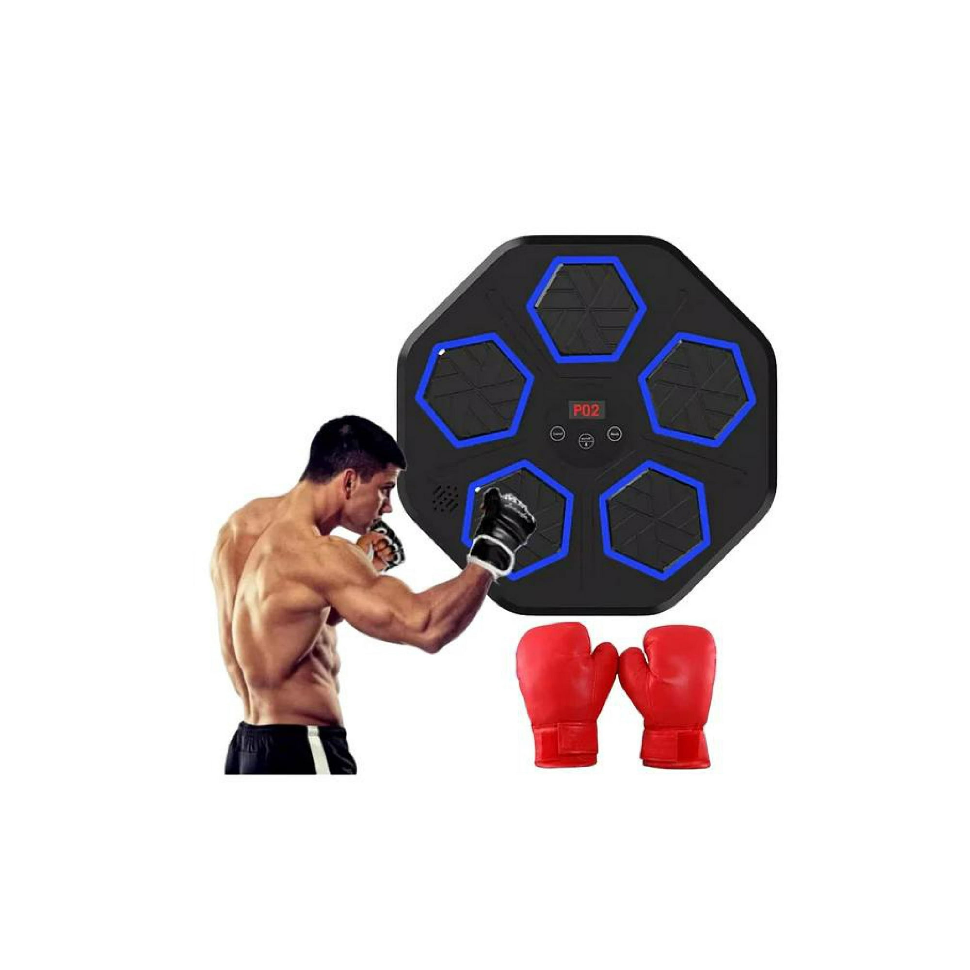 Boxing Music Con Bluetooth Y Guantes De Boxeo