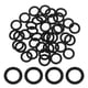 thumbnail image 1 of Paquete de 100 Anillos O de Nitrilo 111, Dureza 70, 7/16" ID, 5/8" OD, 3/32" Ancho Negro, 1 of 6