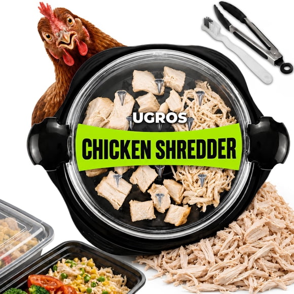 Desmenuzador de Pollo UGROS Grande 1 lb (0,45 kg) con Diseño Antideslizante