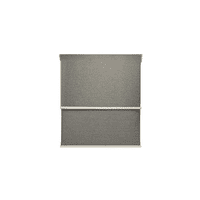 Safe Home Chile - Cortina Roller Blackout Doble Tela Sin Cenefa 140X200 Gris