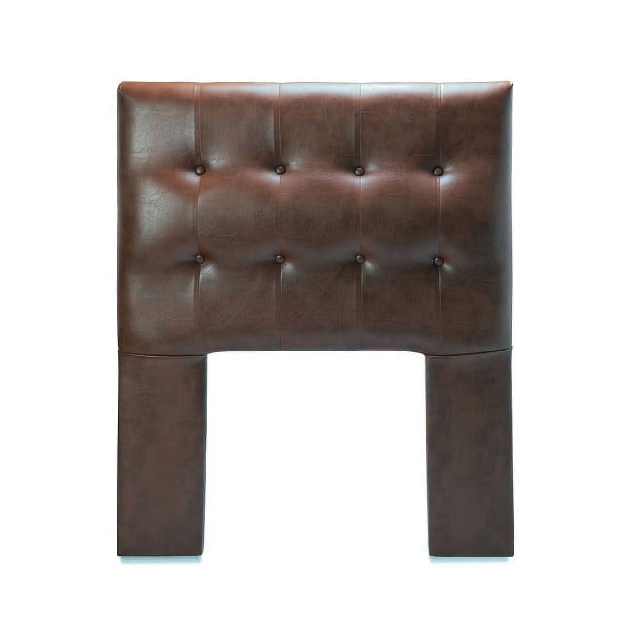 Dgb - Respaldo Cama 1,5 Plazas Pu Café Oscuro Sevilla Cp