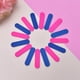 thumbnail image 4 of 200 limas de uñas pequeñas desechables de doble cara, grano 180/180, para manicura casera o profesional, para uñas postizas acrílicas naturales (azul y rosa)., 4 of 7
