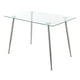 thumbnail image 2 of Mesa Rectangular Vitreo 130x80 (Cromada) | Vidrio Templado | Nórdico, 2 of 6