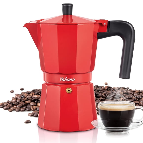 Cafetera espresso Yabano de 9 tazas, moka italiana para cocina
