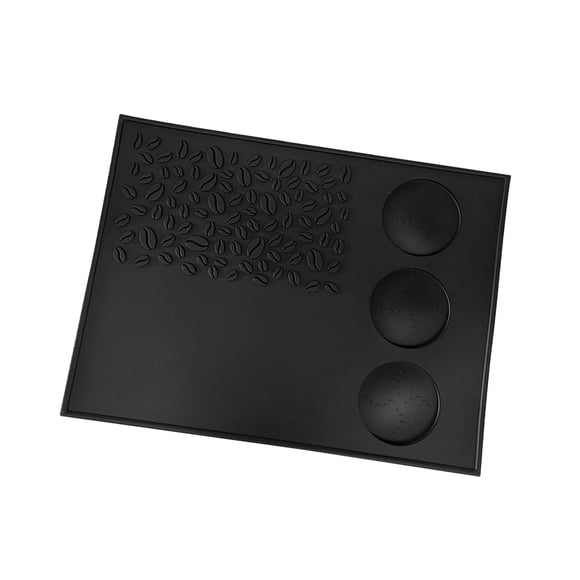 Barista Tamp Pad Espresso Tamper Mat Para Cocina Cafetera Barras De Ocio Para 51 53 58mm Negro