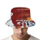 thumbnail image 4 of 101 Dálmatas Sombrero bucket para adultos, gorra de protección solar, sombrero de pescador plegable para viajes al aire libre, pesca y actividades de verano, 4 of 6
