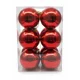 thumbnail image 2 of Pack 6 Esferas Navidad Rojas 12cm Decoración Colgantes, 2 of 3