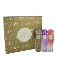 Perry Ellis 360 Women Edt 30 Ml+Coral Edp 30 Ml+Purple Edp 30 Ml