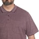 thumbnail image 5 of Polera Hombre Piqué Melange Cuello Camisero Bolsillo Pecho, 5 of 7