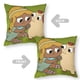 thumbnail image 2 of Pinecone y Pony Fundas de almohada de terciopelo con tema, regalos de funda de almohada, decoración para el hogar, cojín de lanzar, regalo de cumpleaños para fans y parejas.56*56cm., 2 of 6