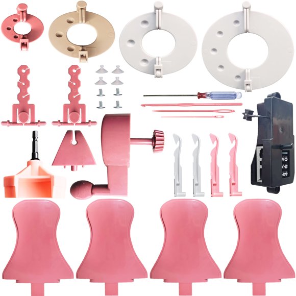 Set de accesorios para máquina de tejer de 32 piezas para Sentro 40/48