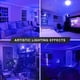 thumbnail image 4 of Bombillas LED azules Bluex A19, 8 W, 850 lm, E26, paquete de 3, 4 of 5