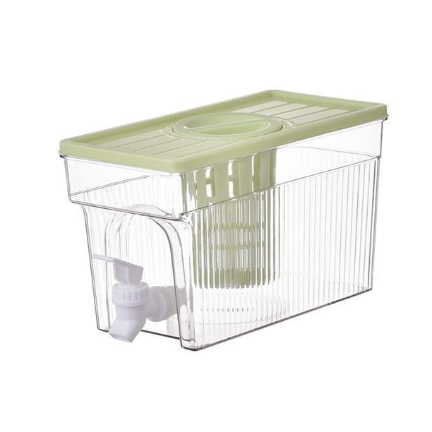 Dispensador De Bebidas Frías Con Grifo – 10 Litros, Transparente, PP Alimentario – Para Jugo, Té, Agua O Cócteles En Fiestas Y Reuniones