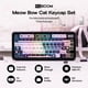 thumbnail image 2 of Juego de keycaps KiiBoom con forma de gato, perfil MAO, 113 teclas, 2 of 7