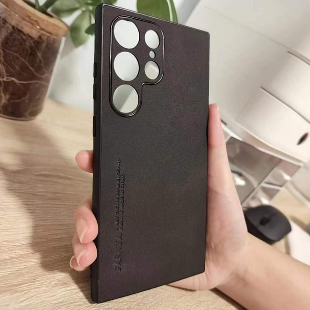 High-grade Anti-leather Mobile Phone Case, Anti-fall And No Fingerprints, Artificial Leather Pattern Protective Cover, Suitable For Samsung S23Ultra S22plus S21FE S20 S30ultra A72 A73 A54 A53 A52S A34
