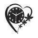 thumbnail image 4 of Reloj De Pared Acrílico Elegante Reloj Decorativo único Para Interior Oficina Dormitorio Negro, 4 of 5